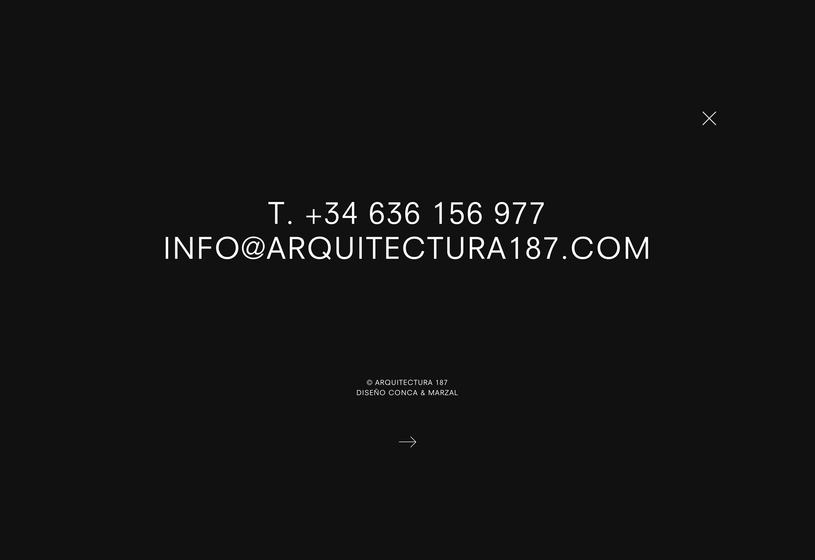 Arquitectura 187 - Branding, diseño y desarrollo web para el estudio valenciano de diseño de interiores Arquitectura 187