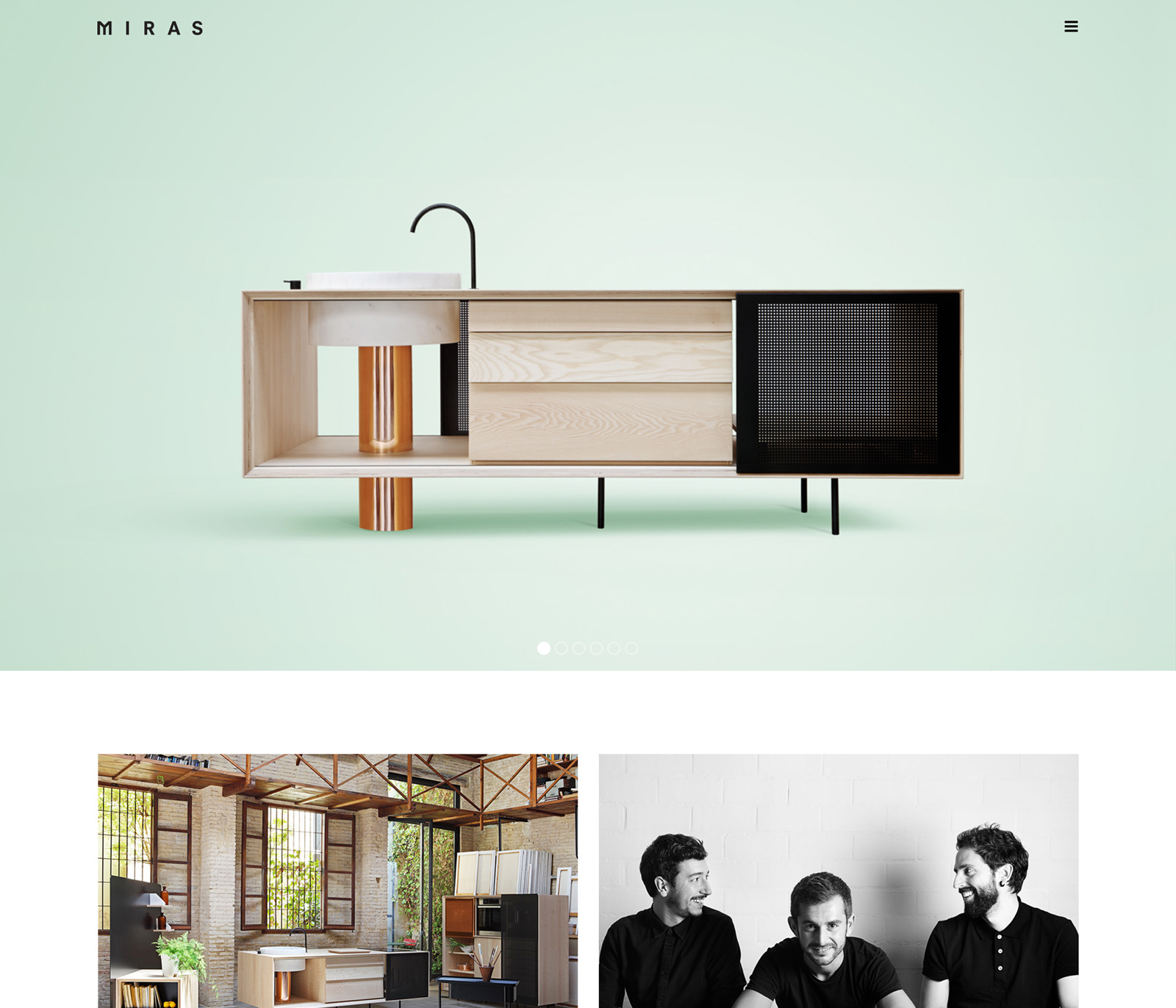 Float - A kitchen designed by Mut Design for Miras Editions