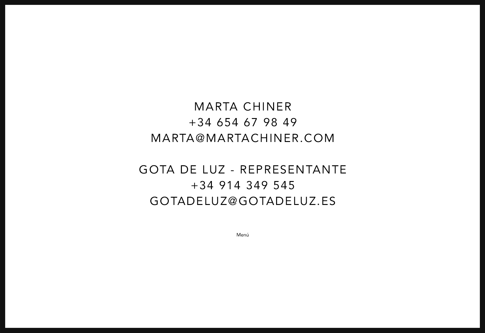 Marta chiner - Branding, diseño y desarrollo web para la actriz valenciana Marta Chiner
