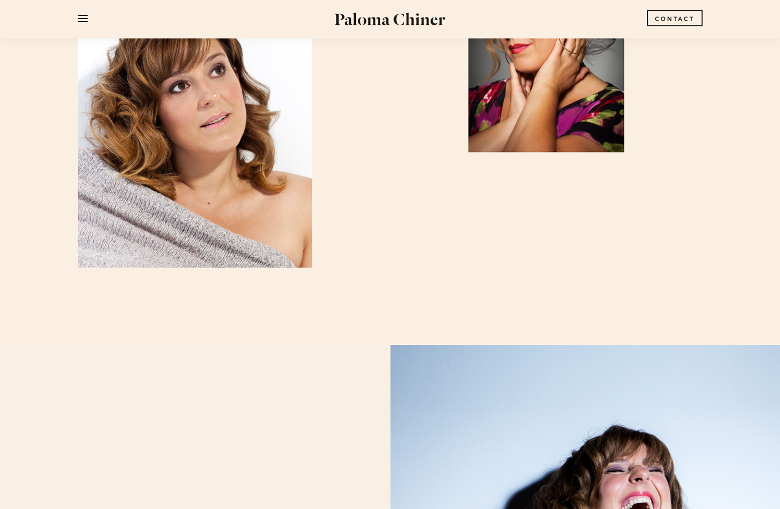 Paloma Chiner - Branding, Diseño y desarrollo web para la soprano Paloma Chiner