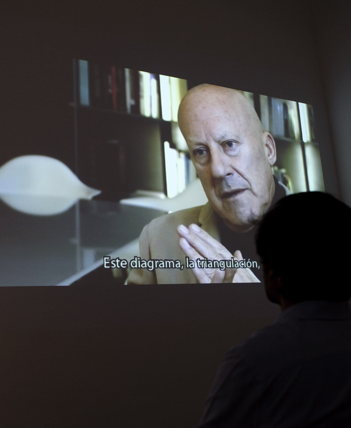 Miradas - Diseño y identidad visual para la exposición Miradas con Foster+Partners, Miguel Navarro y Michael Nyman