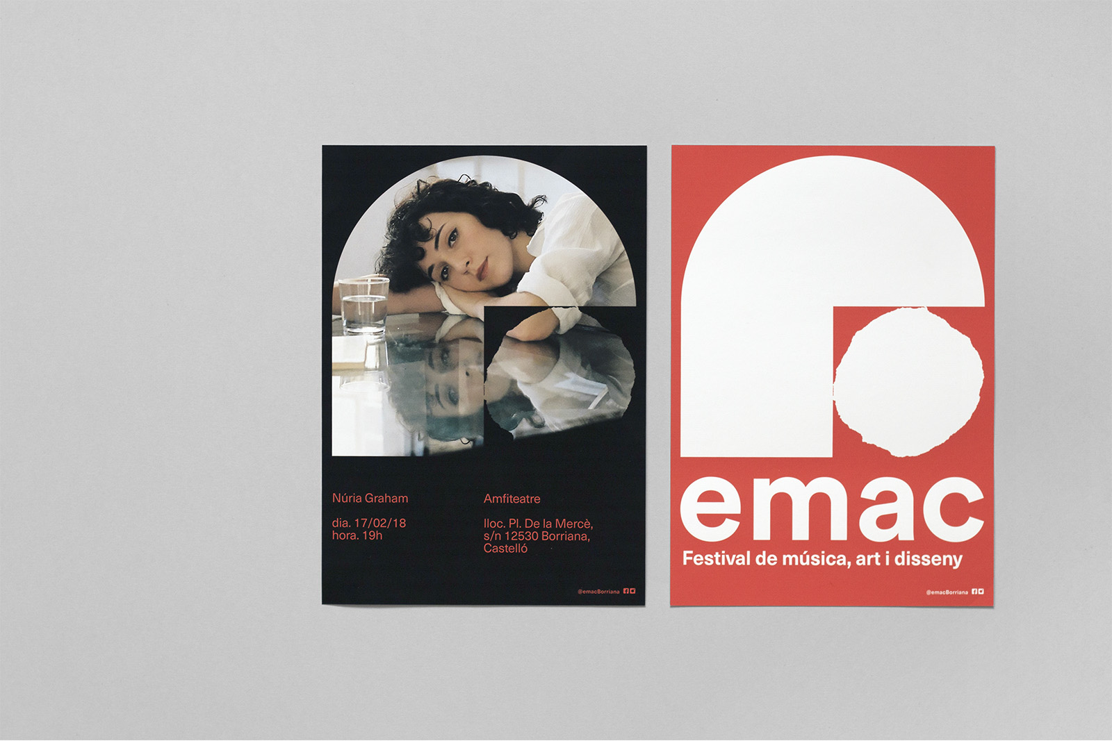 Festival Emac - Identidad visual y print