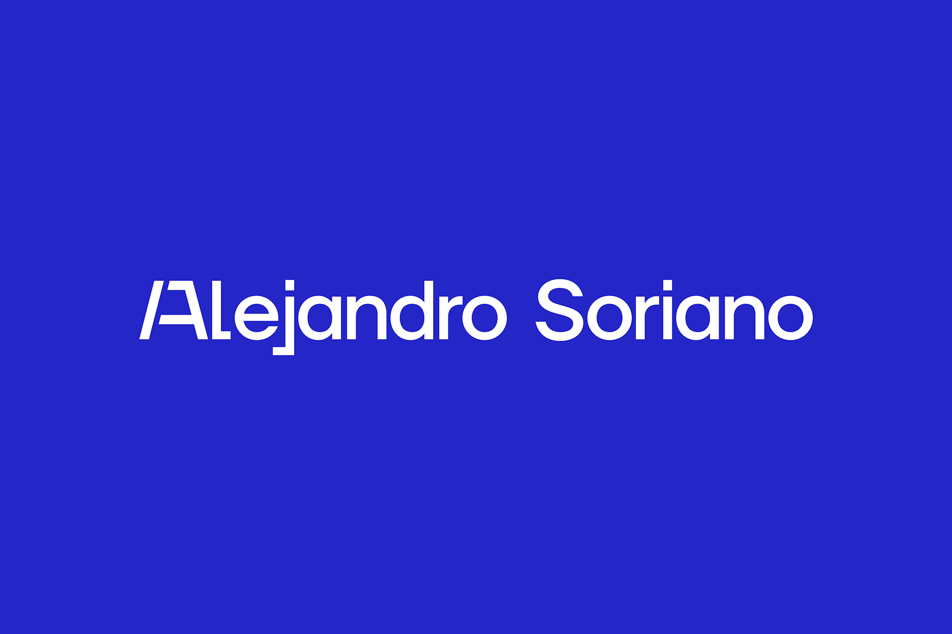 Alejandro Soriano